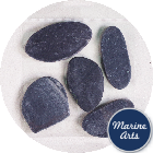 Mosaic Stone Slice - Black Granite - Craft Pack